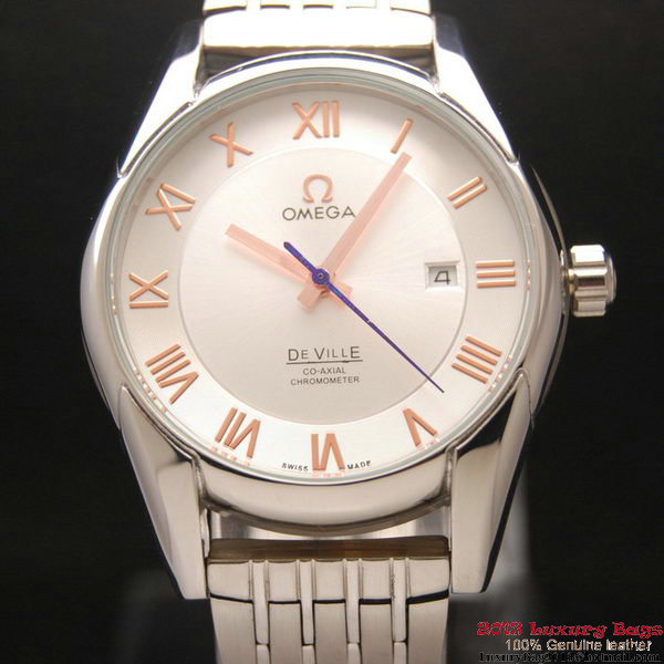 OMEGA DE VILLE Co-AXIAL CHRONOMETER Steel on Steel Strap OM77012 OMEGA DE VILLE Co-AXIAL CHRONOMETER Steel on Steel Strap OM77012