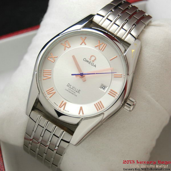 OMEGA DE VILLE Co-AXIAL CHRONOMETER Steel on Steel Strap OM77012 OMEGA DE VILLE Co-AXIAL CHRONOMETER Steel on Steel Strap OM77012