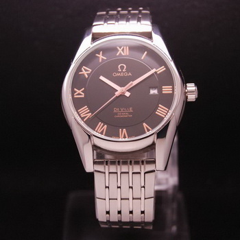 OMEGA DE VILLE Co-AXIAL CHRONOMETER Steel on Steel Strap OM77015 OMEGA DE VILLE Co-AXIAL CHRONOMETER Steel on Steel Strap OM77015