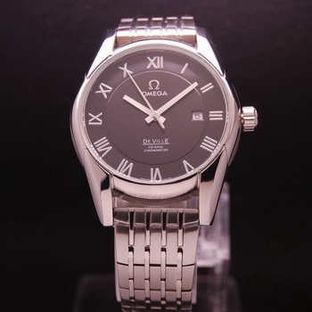 OMEGA DE VILLE Co-AXIAL CHRONOMETER Steel on Steel Strap OM77016 OMEGA DE VILLE Co-AXIAL CHRONOMETER Steel on Steel Strap OM77016
