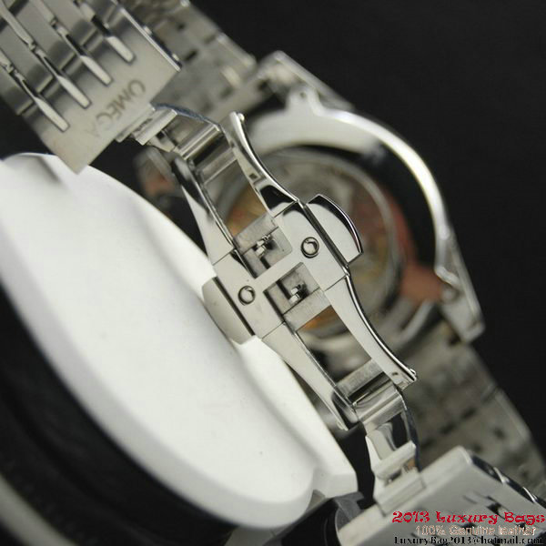 OMEGA DE VILLE HOUR VISION ANNUAL CALENDAR Steel on Steel Strap OM77113 OMEGA DE VILLE HOUR VISION ANNUAL CALENDAR Steel on Steel Strap OM77113