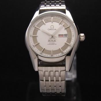 OMEGA DE VILLE HOUR VISION ANNUAL CALENDAR Steel on Steel Strap OM77114 OMEGA DE VILLE HOUR VISION ANNUAL CALENDAR Steel on Steel Strap OM77114