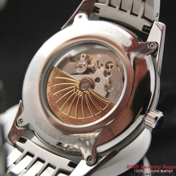 OMEGA DE VILLE HOUR VISION ANNUAL CALENDAR Steel on Steel Strap OM77114 OMEGA DE VILLE HOUR VISION ANNUAL CALENDAR Steel on Steel Strap OM77114