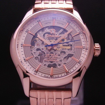 OMEGA DE VILLE Tourbillon Watches Red Gold on Red Gold Steel Strap Om7019 OMEGA DE VILLE Tourbillon Watches Red Gold on Red Gold Steel Strap Om7019