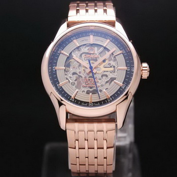 OMEGA DE VILLE Tourbillon Watches Red Gold on Red Gold Steel Strap Om7020 OMEGA DE VILLE Tourbillon Watches Red Gold on Red Gold Steel Strap Om7020