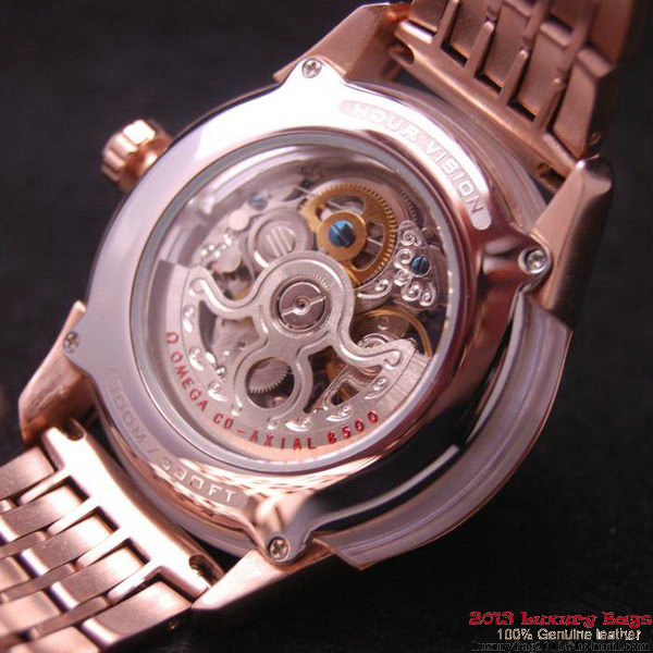 OMEGA DE VILLE Tourbillon Watches Red Gold on Red Gold Steel Strap Om7020 OMEGA DE VILLE Tourbillon Watches Red Gold on Red Gold Steel Strap Om7020