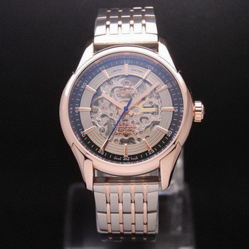 OMEGA DE VILLE Tourbillon Watches Red Gold on Steel Strap Om7018 OMEGA DE VILLE Tourbillon Watches Red Gold on Steel Strap Om7018