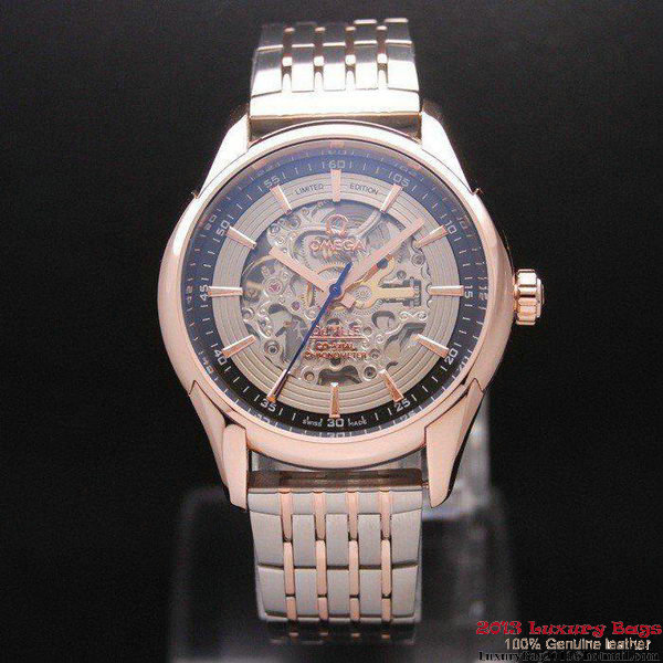 OMEGA DE VILLE Tourbillon Watches Red Gold on Steel Strap Om7018 OMEGA DE VILLE Tourbillon Watches Red Gold on Steel Strap Om7018