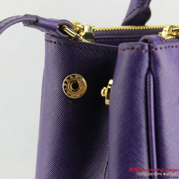 2013 Prada Saffiano Tote Bag 1801 Purple 2013 Prada Saffiano Tote Bag 1801 Purple