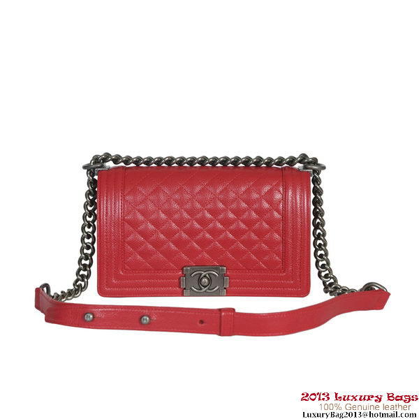 Boy Chanel Flap Shoulder Bag Classic Cannage Patterns A30172 Red Boy Chanel Flap Shoulder Bag Classic Cannage Patterns A30172 Red