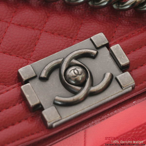 Boy Chanel Flap Shoulder Bag Classic Cannage Patterns A30172 Red Boy Chanel Flap Shoulder Bag Classic Cannage Patterns A30172 Red