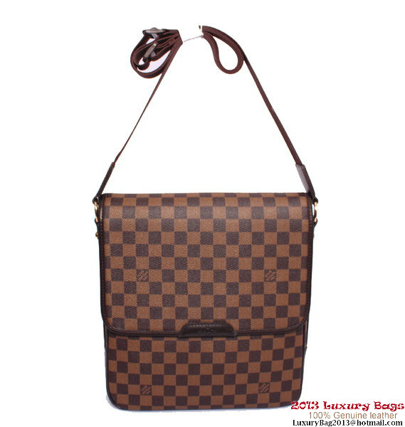 Louis Vuitton Damier Ebene Canvas Messenger Bag N56715 Louis Vuitton Damier Ebene Canvas Messenger Bag N56715