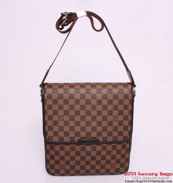 Louis Vuitton Damier Ebene Canvas Messenger Bag N56715 Louis Vuitton Damier Ebene Canvas Messenger Bag N56715