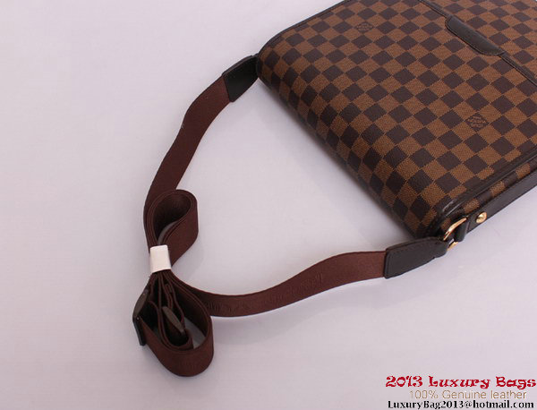 Louis Vuitton Damier Ebene Canvas Messenger Bag N56715 Louis Vuitton Damier Ebene Canvas Messenger Bag N56715