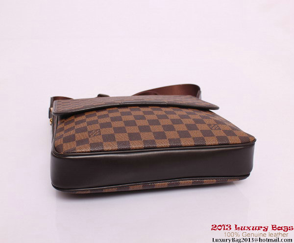 Louis Vuitton Damier Ebene Canvas Messenger Bag N56715 Louis Vuitton Damier Ebene Canvas Messenger Bag N56715