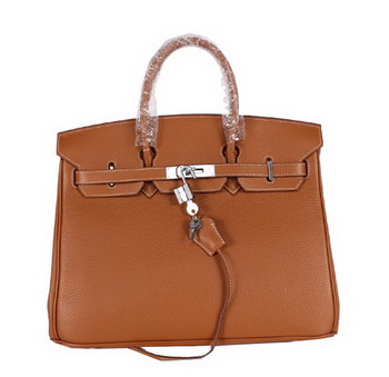 Hermes Birkin 35CM Tote Bag Clemence Leather H-35 Camel Hermes Birkin 35CM Tote Bag Clemence Leather H-35 Camel