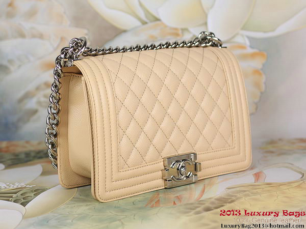 2013 Boy Chanel Flap Shoulder Bag Classic Cannage Patterns A67025 Apricot 2013 Boy Chanel Flap Shoulder Bag Classic Cannage Patterns A67025 Apricot
