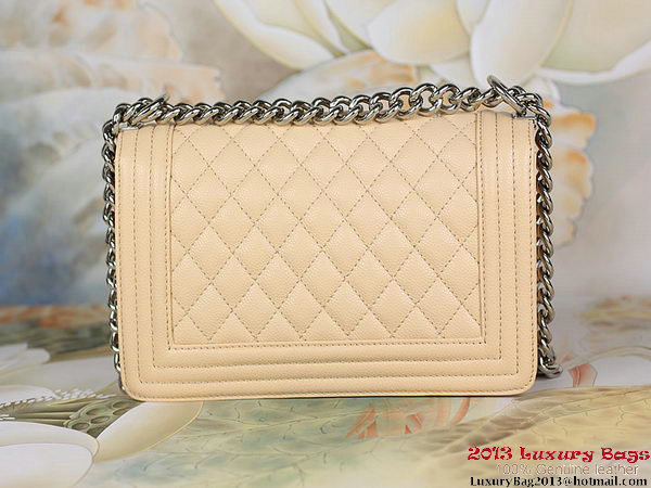 2013 Boy Chanel Flap Shoulder Bag Classic Cannage Patterns A67025 Apricot 2013 Boy Chanel Flap Shoulder Bag Classic Cannage Patterns A67025 Apricot