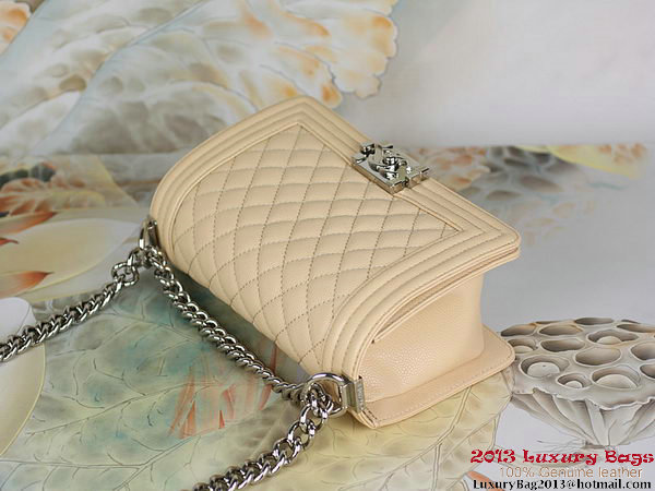 2013 Boy Chanel Flap Shoulder Bag Classic Cannage Patterns A67025 Apricot 2013 Boy Chanel Flap Shoulder Bag Classic Cannage Patterns A67025 Apricot