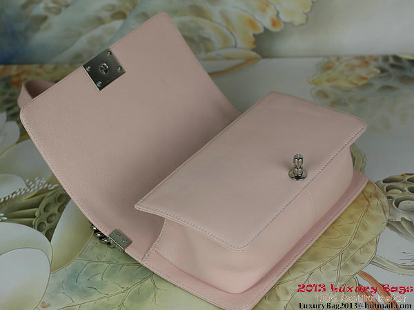 2013 Boy Chanel Flap Shoulder Bag Classic Cannage Patterns A67025 Pink 2013 Boy Chanel Flap Shoulder Bag Classic Cannage Patterns A67025 Pink
