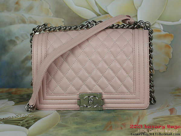 2013 Boy Chanel Flap Shoulder Bag Classic Cannage Patterns A67025 Pink 2013 Boy Chanel Flap Shoulder Bag Classic Cannage Patterns A67025 Pink
