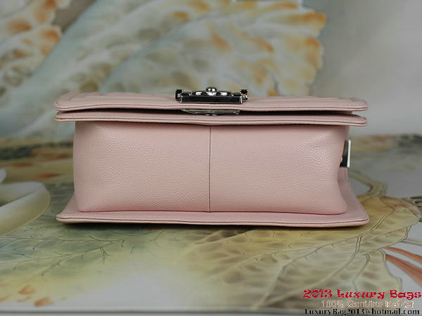 2013 Boy Chanel Flap Shoulder Bag Classic Cannage Patterns A67025 Pink 2013 Boy Chanel Flap Shoulder Bag Classic Cannage Patterns A67025 Pink