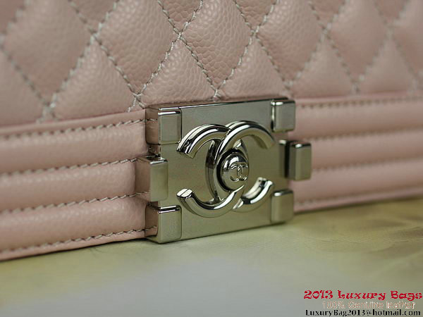 2013 Boy Chanel Flap Shoulder Bag Classic Cannage Patterns A67025 Pink 2013 Boy Chanel Flap Shoulder Bag Classic Cannage Patterns A67025 Pink