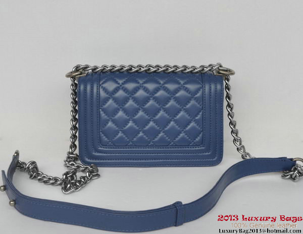 Boy Chanel Small Flap Shoulder Bag Sheepskin Leather A67086 RoyalBlue Boy Chanel Small Flap Shoulder Bag Sheepskin Leather A67086 RoyalBlue