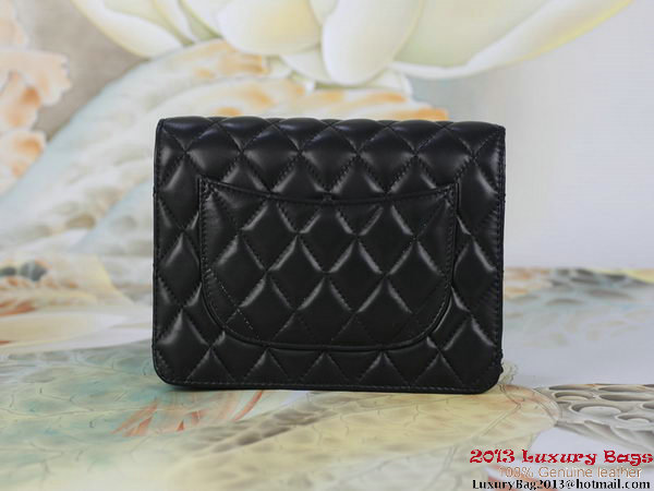 Chanel A33814 Original Leather mini Flap Bag Black Chanel A33814 Original Leather mini Flap Bag Black