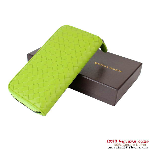 Bottega Veneta Intrecciato Nappa Continental Wallet BV1008 Green Bottega Veneta Intrecciato Nappa Continental Wallet BV1008 Green