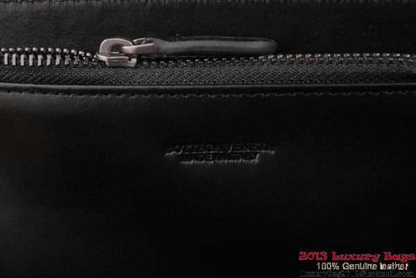 Bottega Veneta Intrecciato Nappa Zippy Wallet BV1570 Black Bottega Veneta Intrecciato Nappa Zippy Wallet BV1570 Black