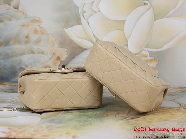 Chanel 1115 mini Classic Flap Bag Sheepskin Leather Apricot Chanel 1115 mini Classic Flap Bag Sheepskin Leather Apricot