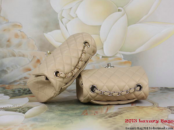 Chanel 1115 mini Classic Flap Bag Sheepskin Leather Apricot Chanel 1115 mini Classic Flap Bag Sheepskin Leather Apricot