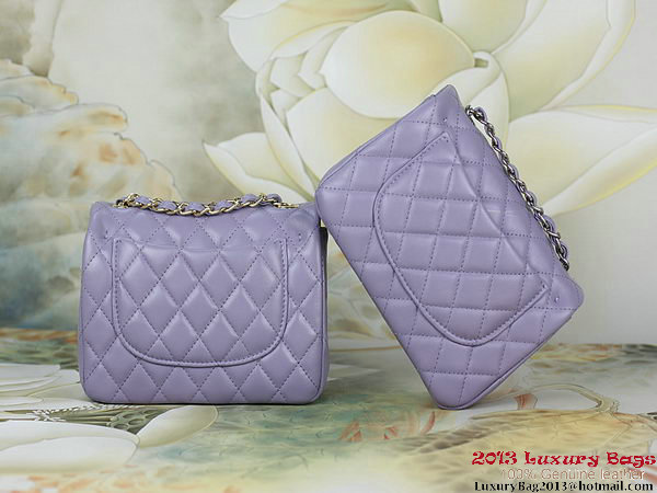 Chanel 1115 mini Classic Flap Bag Sheepskin Leather Violet Chanel 1115 mini Classic Flap Bag Sheepskin Leather Violet