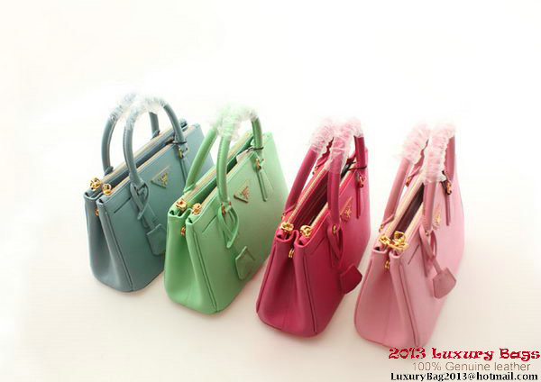 Prada BN2316 Pink Saffiano Calfskin Leather Small Bag Prada BN2316 Pink Saffiano Calfskin Leather Small Bag