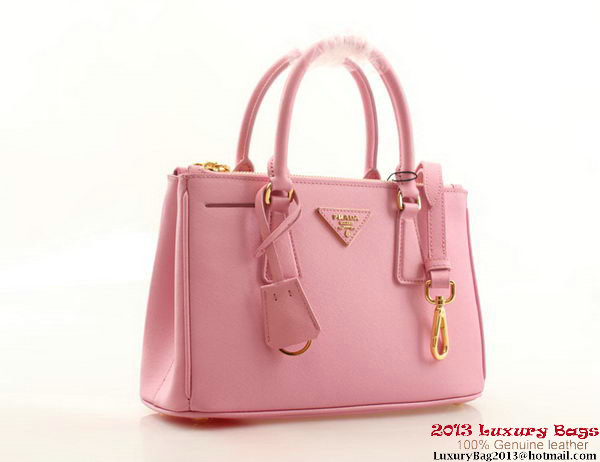 Prada BN2316 Pink Saffiano Calfskin Leather Small Bag Prada BN2316 Pink Saffiano Calfskin Leather Small Bag