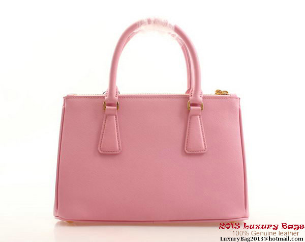 Prada BN2316 Pink Saffiano Calfskin Leather Small Bag Prada BN2316 Pink Saffiano Calfskin Leather Small Bag