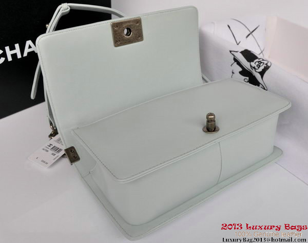 Boy Chanel Flap Shoulder Bag Original Sheepskin Leather A67086 Light Blue Boy Chanel Flap Shoulder Bag Original Sheepskin Leather A67086 Light Blue