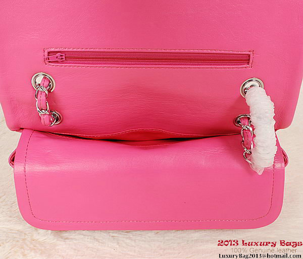 Chanel 2.55 Series Bag Rose Sheepskin Leather 1112 Silver Chanel 2.55 Series Bag Rose Sheepskin Leather 1112 Silver