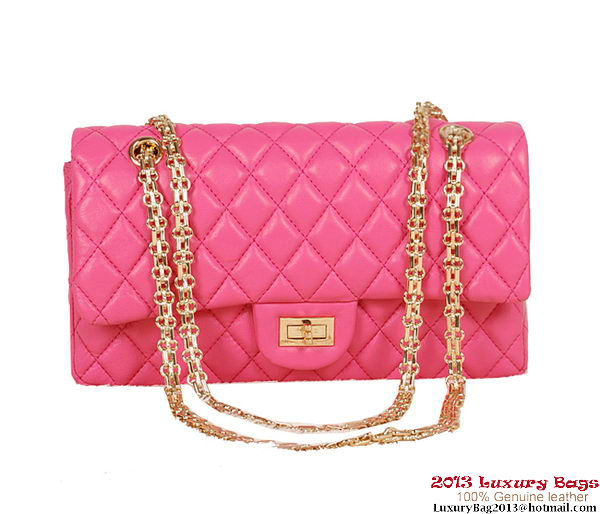 Chanel Classic 2.55 Series Bag Rose Sheepskin Leather 1112 Gold Chanel Classic 2.55 Series Bag Rose Sheepskin Leather 1112 Gold