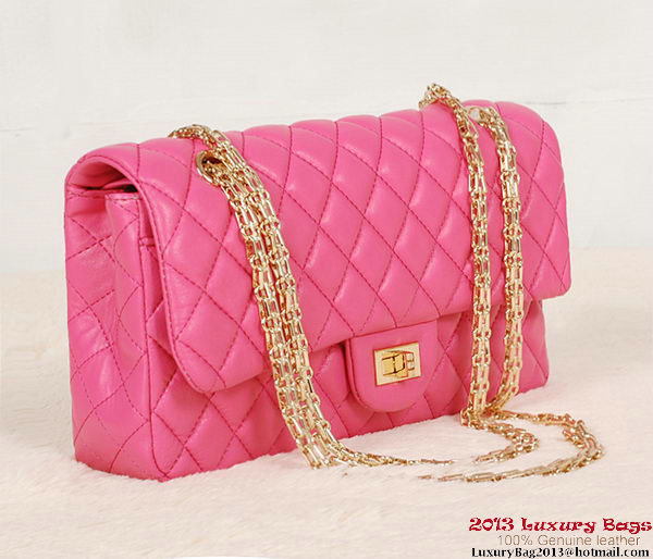 Chanel Classic 2.55 Series Bag Rose Sheepskin Leather 1112 Gold Chanel Classic 2.55 Series Bag Rose Sheepskin Leather 1112 Gold