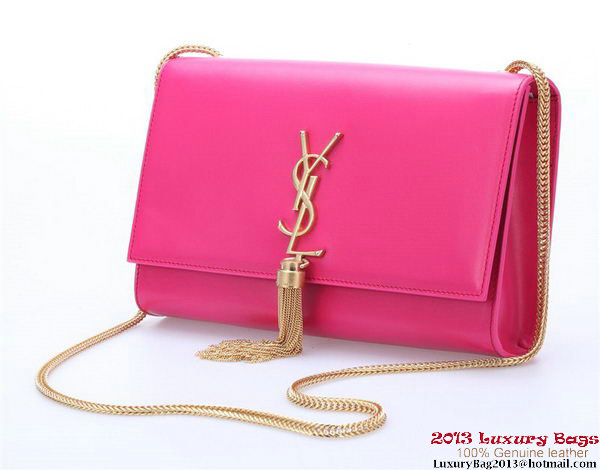 Yves Saint Laurent Small Monogramme Cross-body Shoulder Bag Y042 Peach