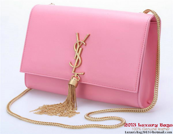 Yves Saint Laurent Small Monogramme Cross-body Shoulder Bag Y042 Pink Yves Saint Laurent Small Monogramme Cross-body Shoulder Bag Y042 Pink