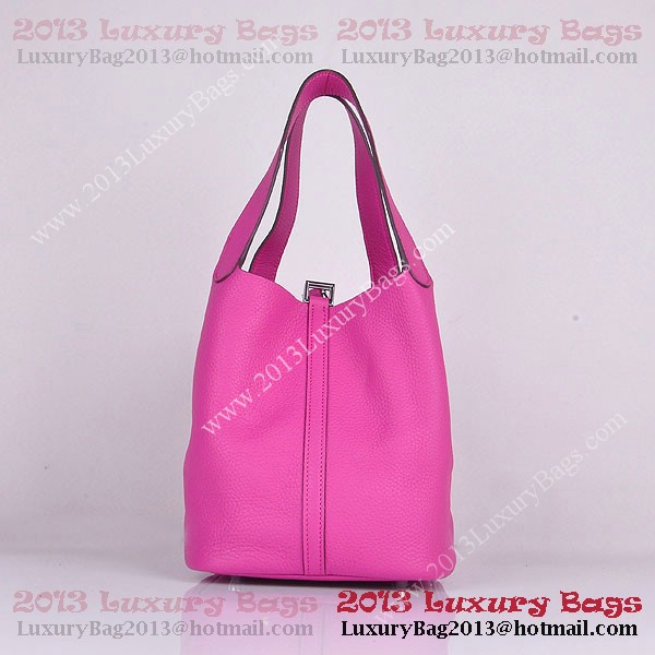 Hermes Picotin Lock MM Bag in Clemence Leather 8616 Peach Hermes Picotin Lock MM Bag in Clemence Leather 8616 Peach