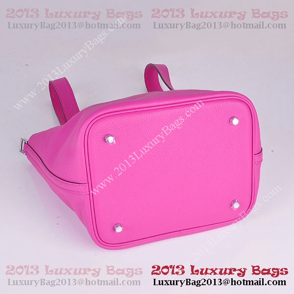 Hermes Picotin Lock MM Bag in Clemence Leather 8616 Peach Hermes Picotin Lock MM Bag in Clemence Leather 8616 Peach