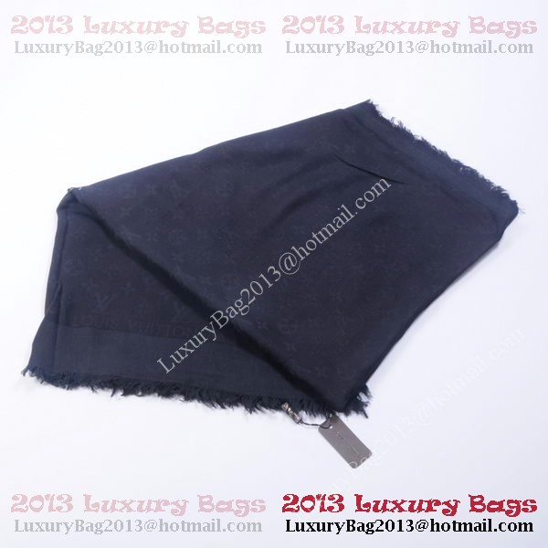 Louis Vuitton Scarves Cotton WJLV091 Black Louis Vuitton Scarves Cotton WJLV091 Black