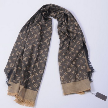 Louis Vuitton Scarves Cotton WJLV091 Brown Louis Vuitton Scarves Cotton WJLV091 Brown
