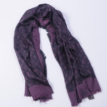 Louis Vuitton Scarves Cotton WJLV091 Purple Louis Vuitton Scarves Cotton WJLV091 Purple