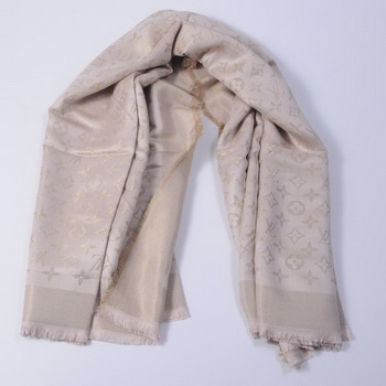Louis Vuitton Scarves Cotton WJLV092 Apricot&Gold Louis Vuitton Scarves Cotton WJLV092 Apricot&Gold