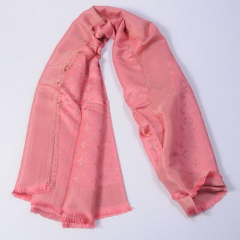 Louis Vuitton Scarves Cotton WJLV092 Light Red&Gold Louis Vuitton Scarves Cotton WJLV092 Light Red&Gold